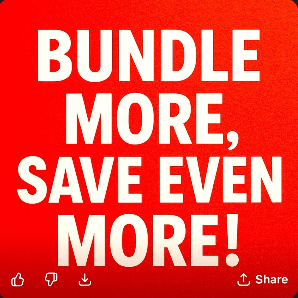 Red Graphic Print Poster